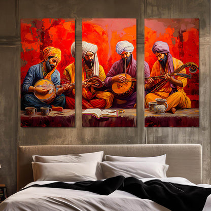 Indian Traditional Wall Art Canvas, Wall Print for Living Room Wall Decoration