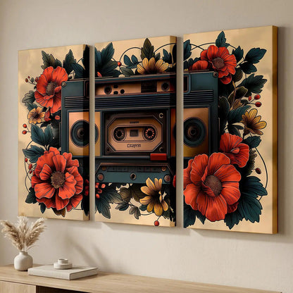Retro Wall Art Canvas, Wall Print for Living Room Wall Decoration