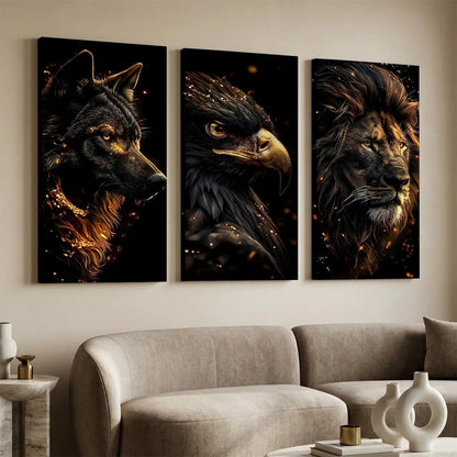 Animal Modern Wall Art Canvas, Wall Print for Living Room Wall Decoration