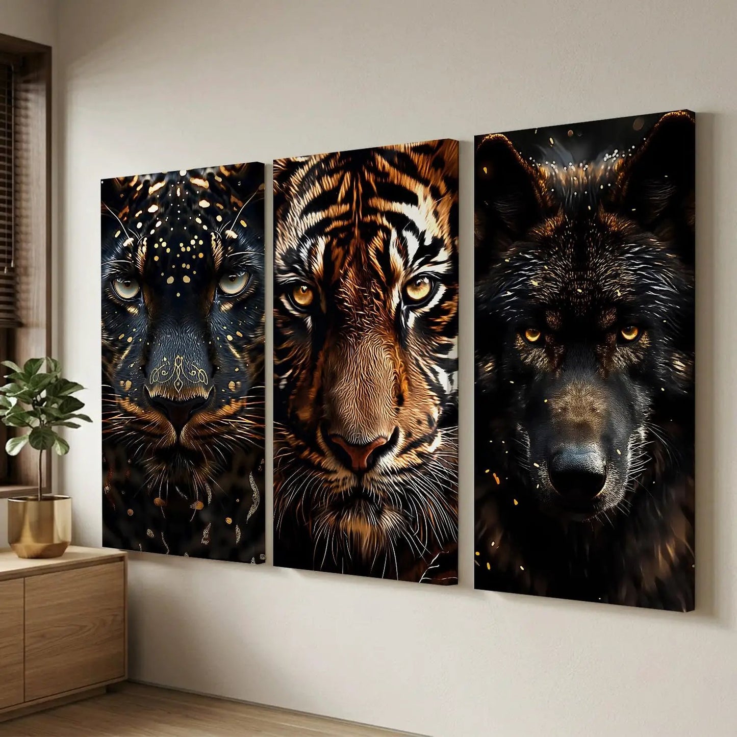 Animal Modern Wall Art Canvas, Wall Print for Living Room Wall Decoration