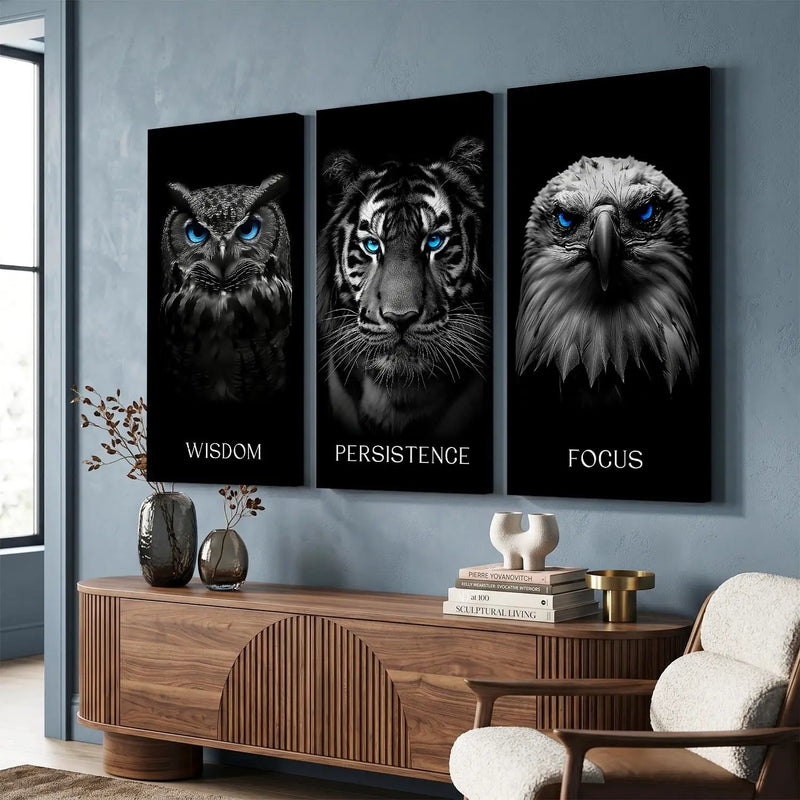 Motivational Wall Art Canvas Art Print Set For Home Décor