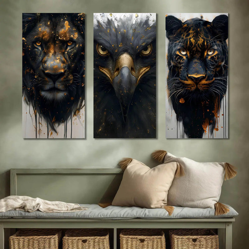 Animal Modern Wall Art Canvas, Wall Print for Living Room Wall Decoration