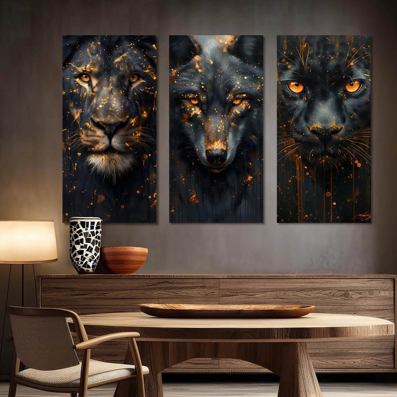 Animal Modern Wall Art Canvas, Wall Print for Living Room Wall Decoration