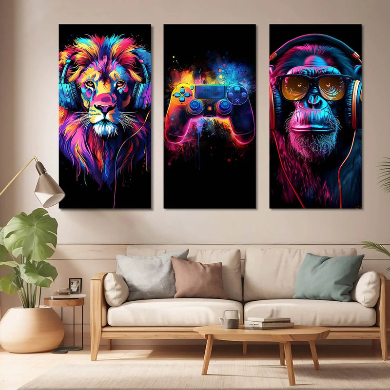 Modern Wall Art Canvas Art Print Set For Home Décor