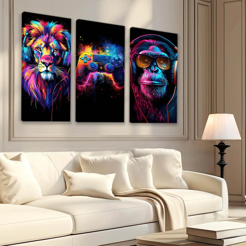 Modern Wall Art Canvas Art Print Set For Home Décor