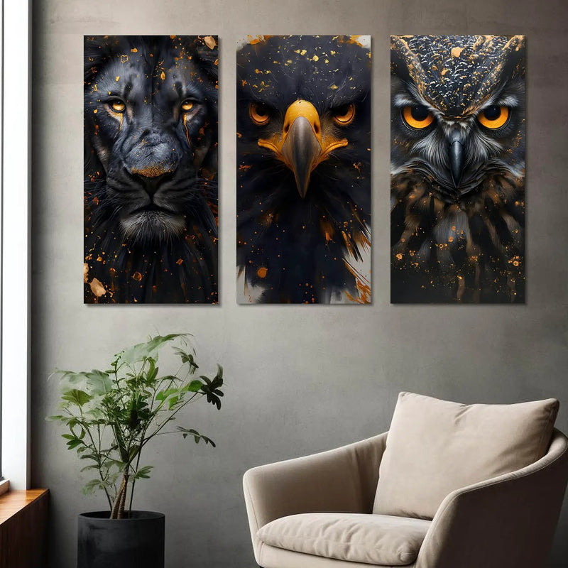 Animal Modern Wall Art Canvas, Wall Print for Living Room Wall Decoration