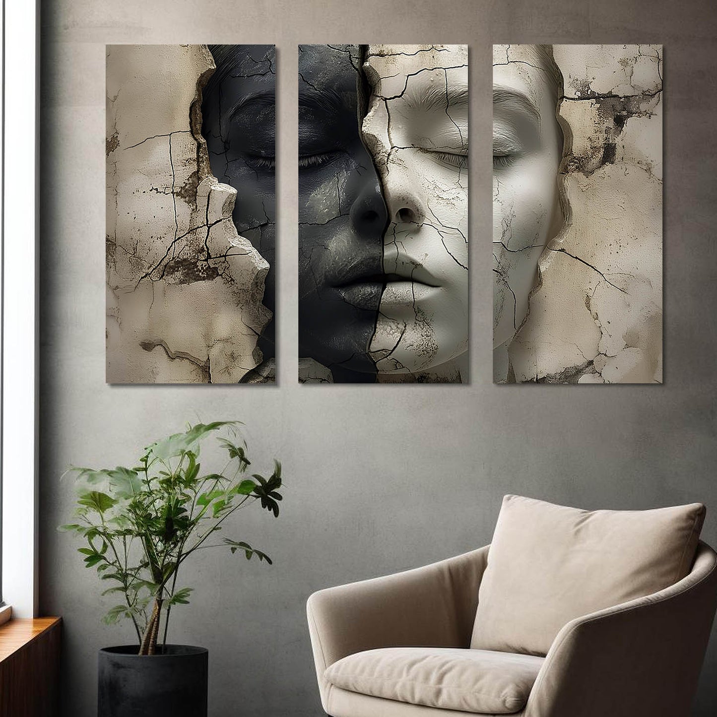Modern Wall Art Canvas, Wall Print for Living Room Wall Decoration