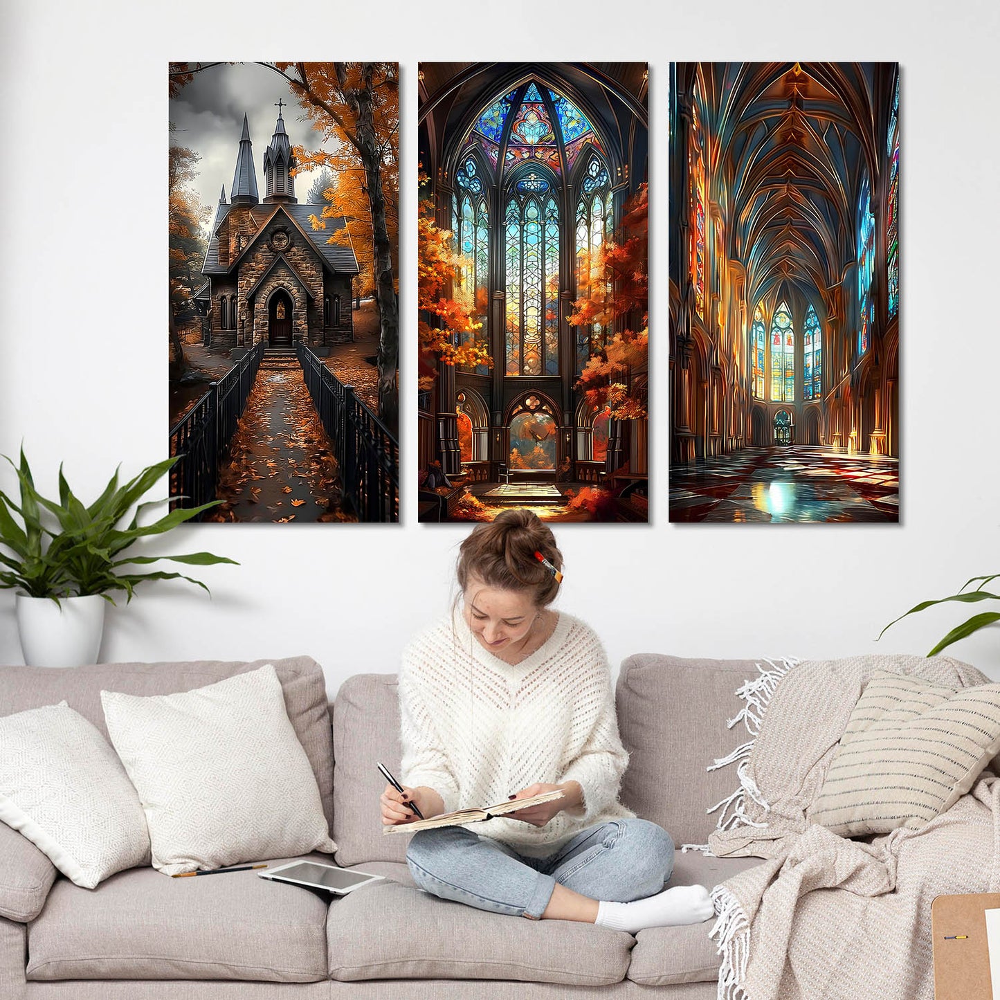 Modern Wall Art Canvas For Home Decor Office Living Room