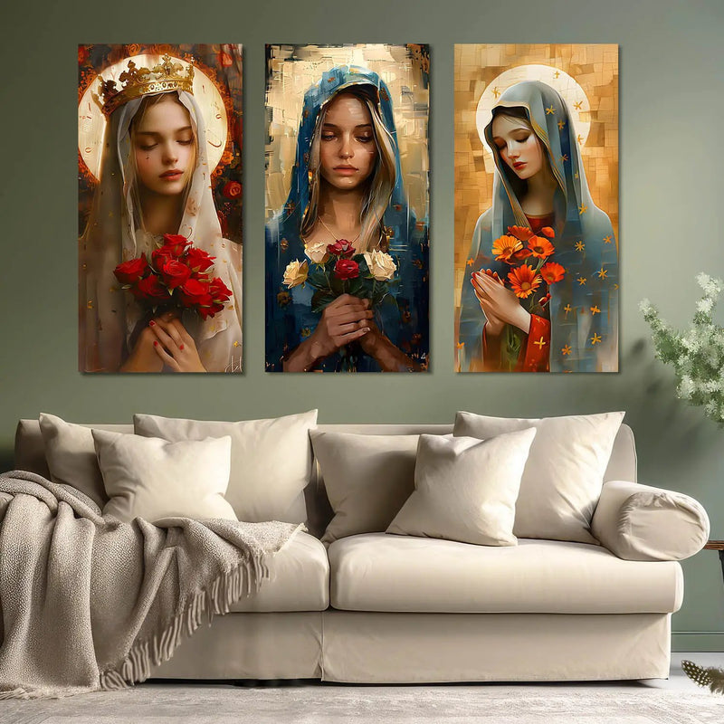 Modern Wall Art Canvas Art Print Set For Home Décor