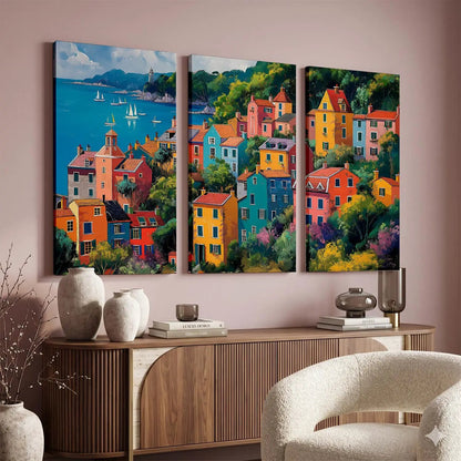 City View Wall Art Canvas For Home Décor Office Living Room