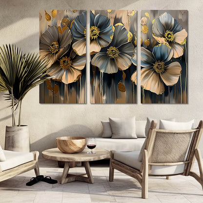 Floral Wall Art Canvas For Home Décor Office Living Room