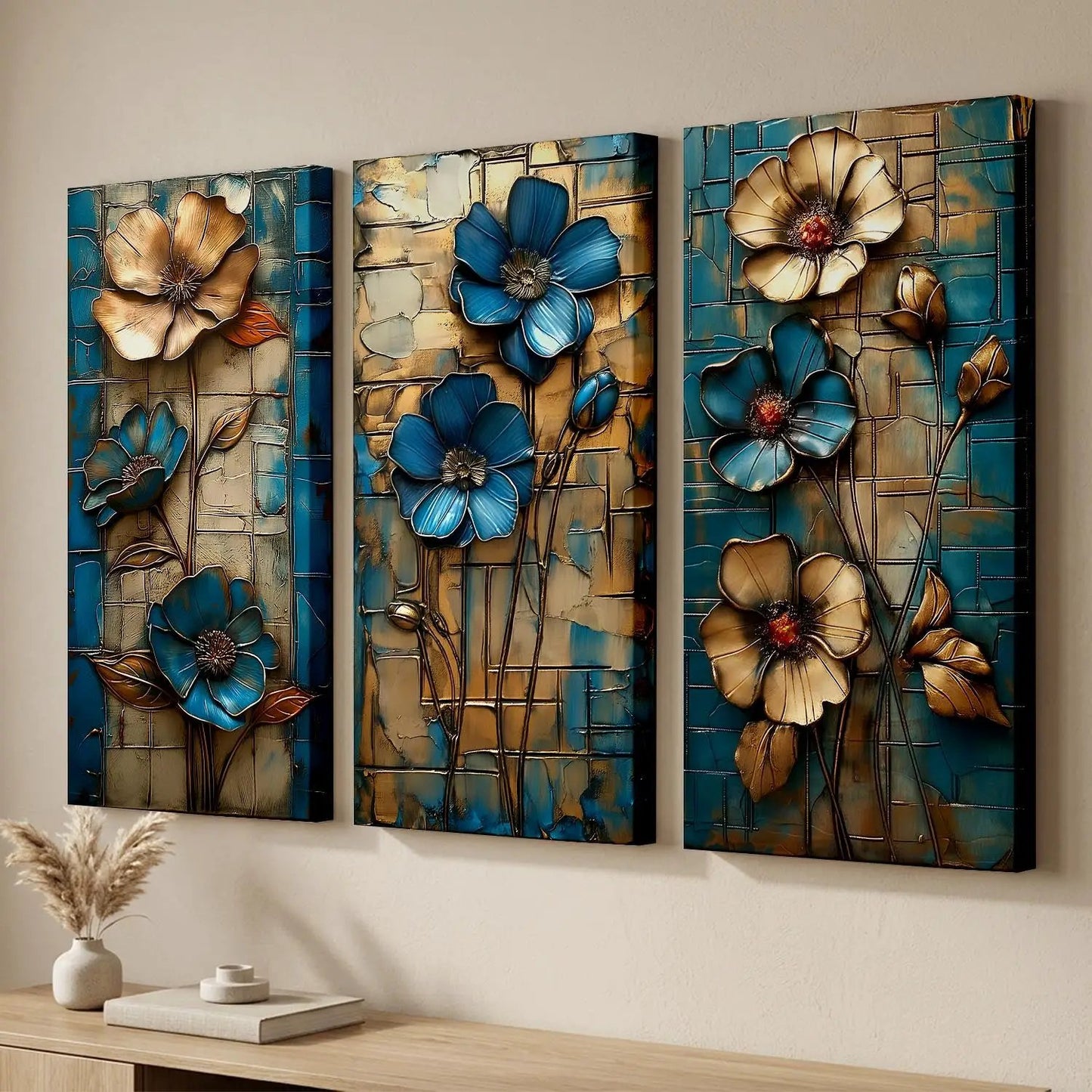 Abstract Wall Art Canvas For Home Decor Office Living Room