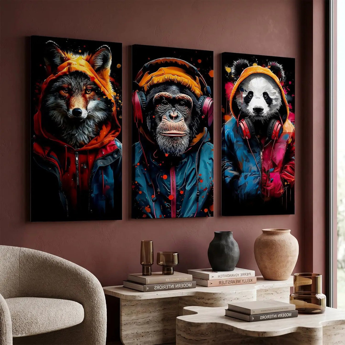 Modern Wall Art Canvas Art Print Set For Home Décor