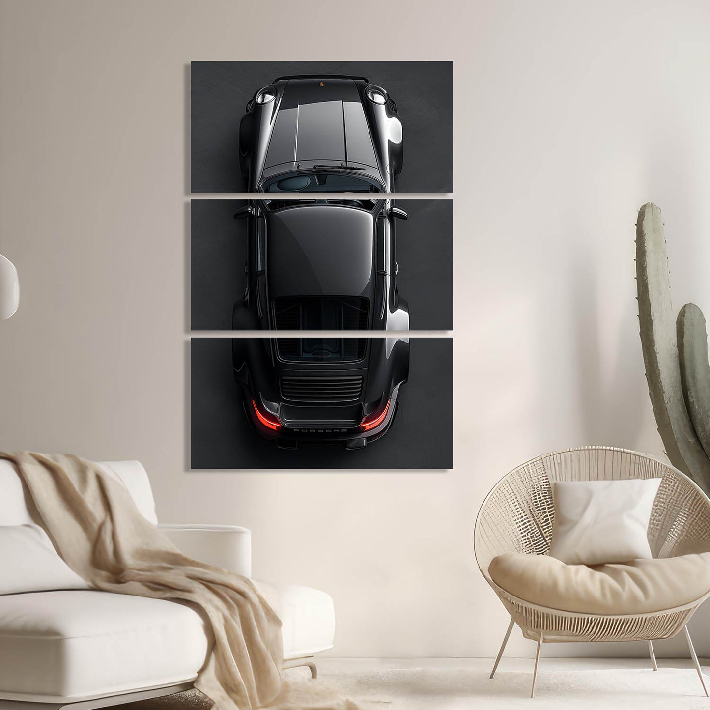 Porsche Wall Art Canvas For Home Décor Office Living Room