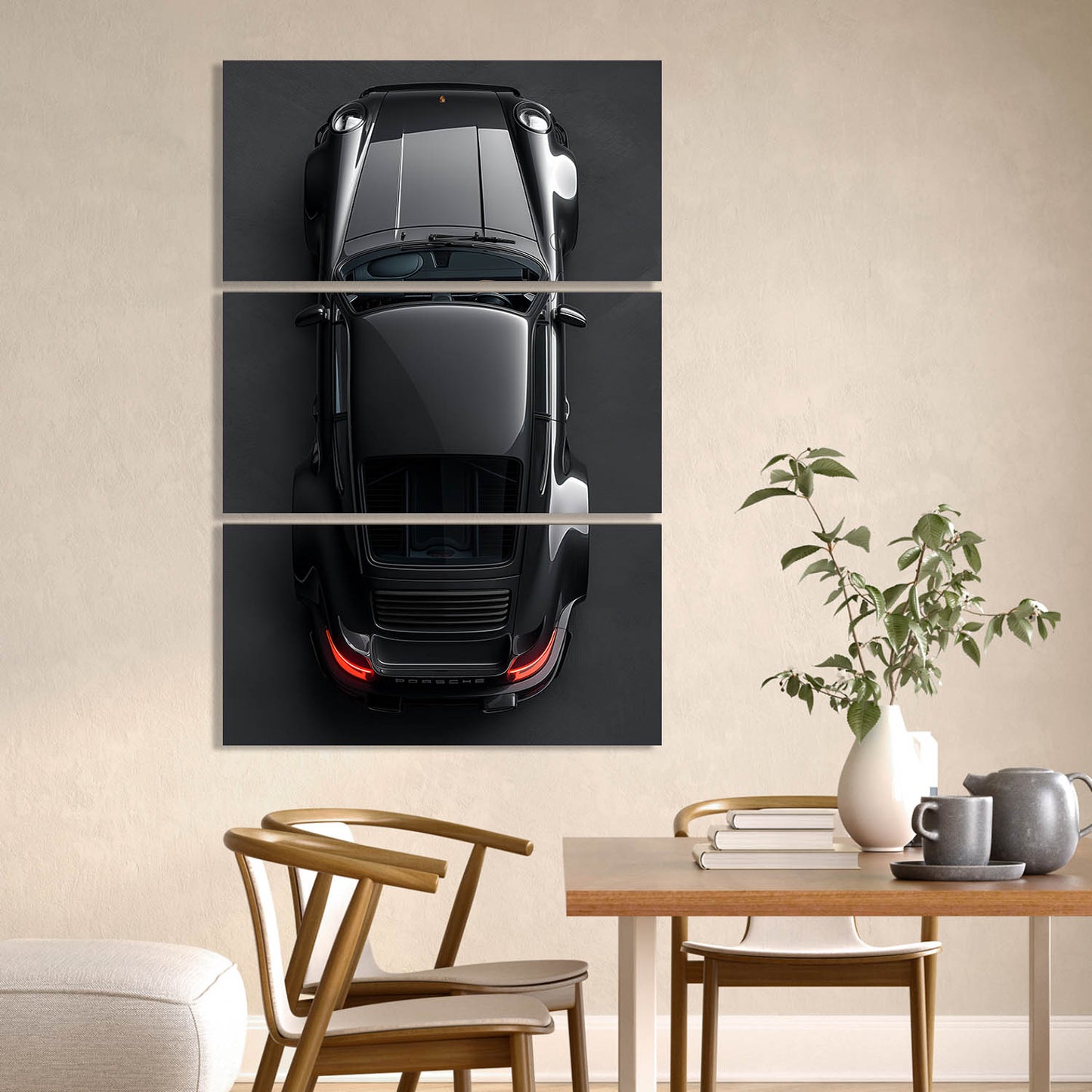 Porsche Wall Art Canvas For Home Décor Office Living Room