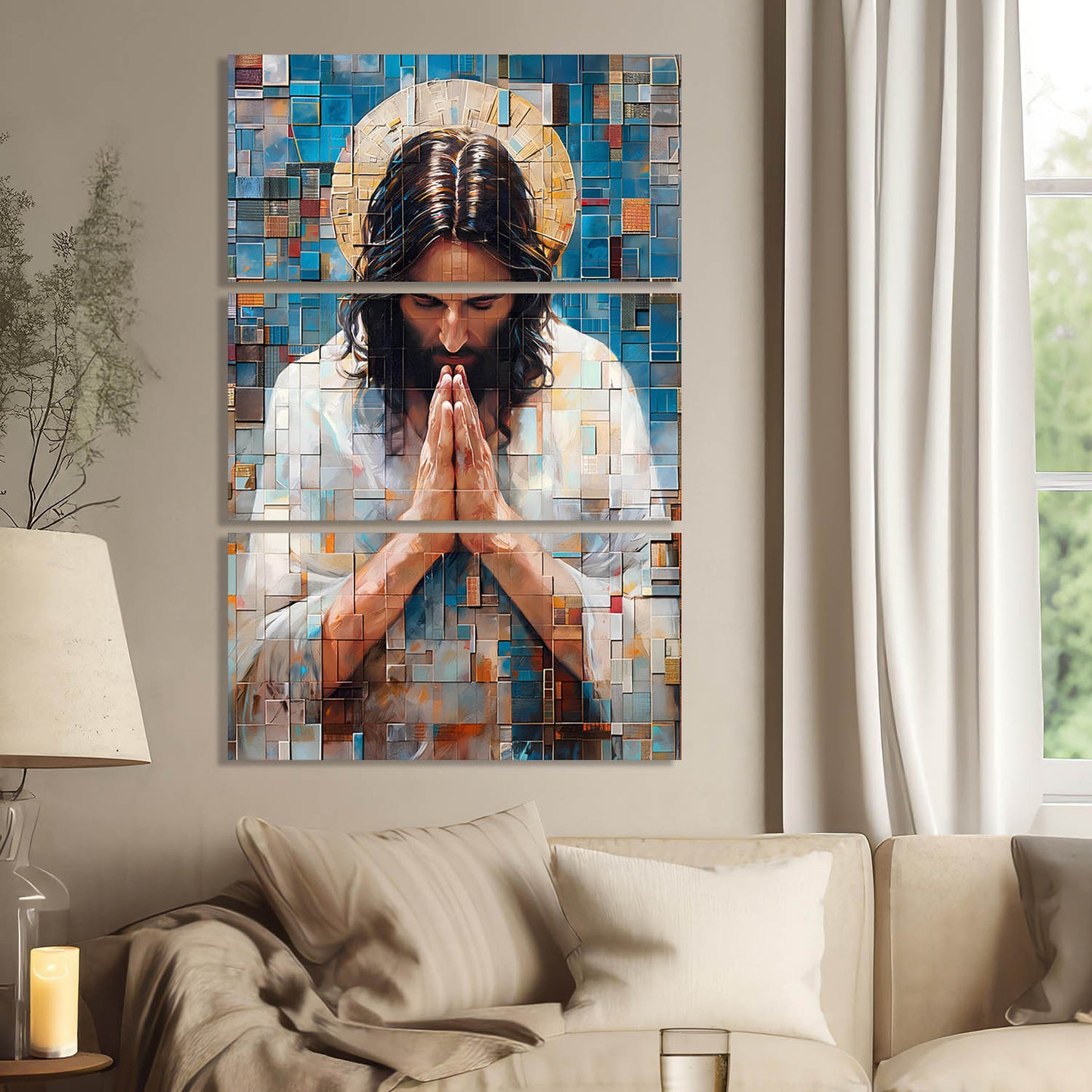 Jesus Wall Art Canvas For Home Décor Office Living Room