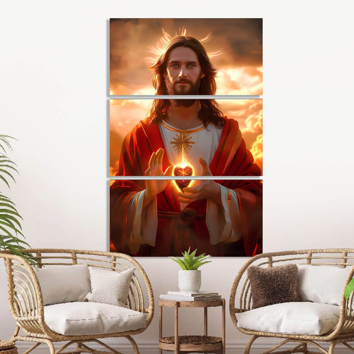 Jesus Wall Art Canvas For Home Décor Office Living Room