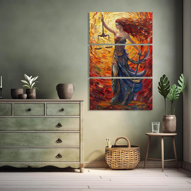Goddess Of Low Wall Art Canvas For Home Décor Office Living Room