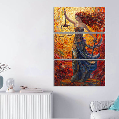 Goddess Of Low Wall Art Canvas For Home Décor Office Living Room