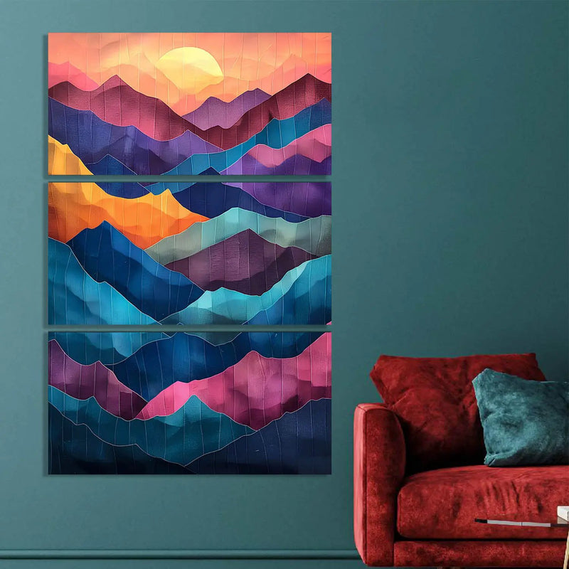 Abstract Modern Wall Art Canvas For Home Décor Office Living Room