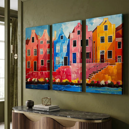 City View Wall Art Canvas For Living Room
