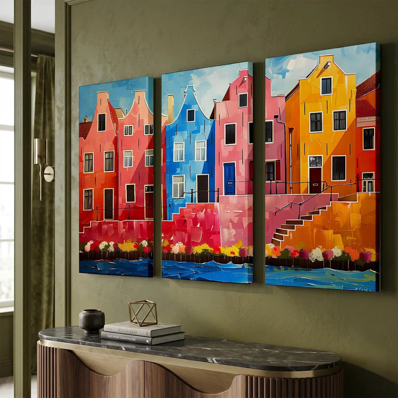 City View Wall Art Canvas For Living Room