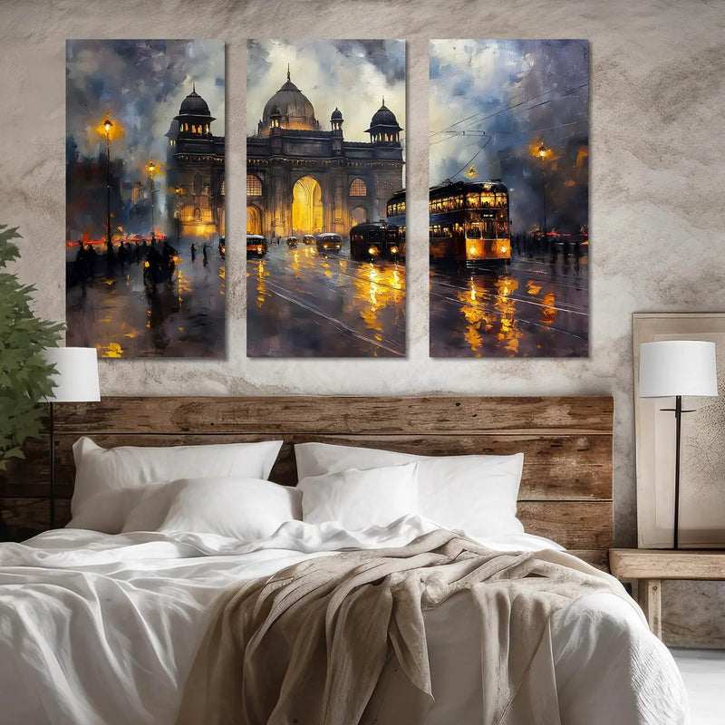 City View Wall Art Canvas For Living Room