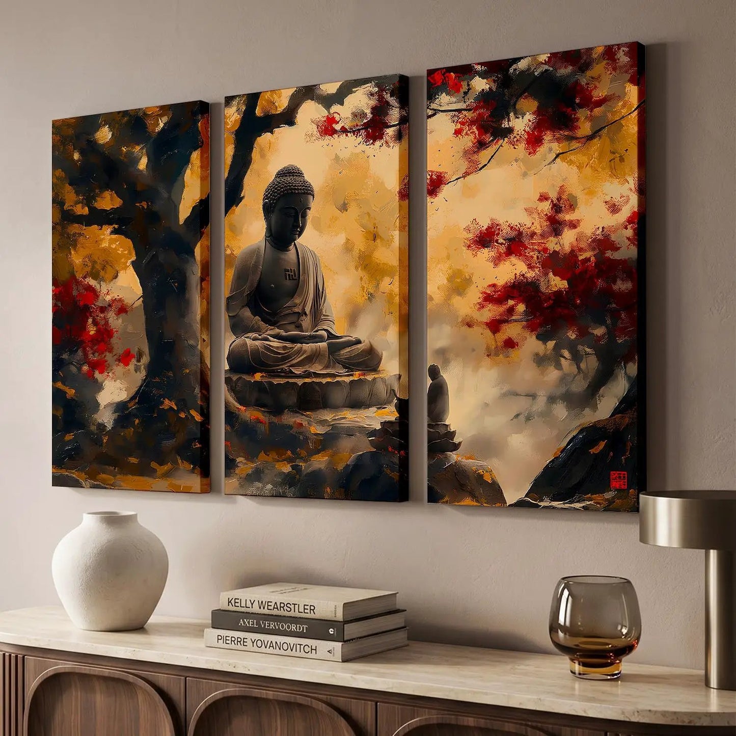 Buddha Wall Art and Décor Canvas For Living Room