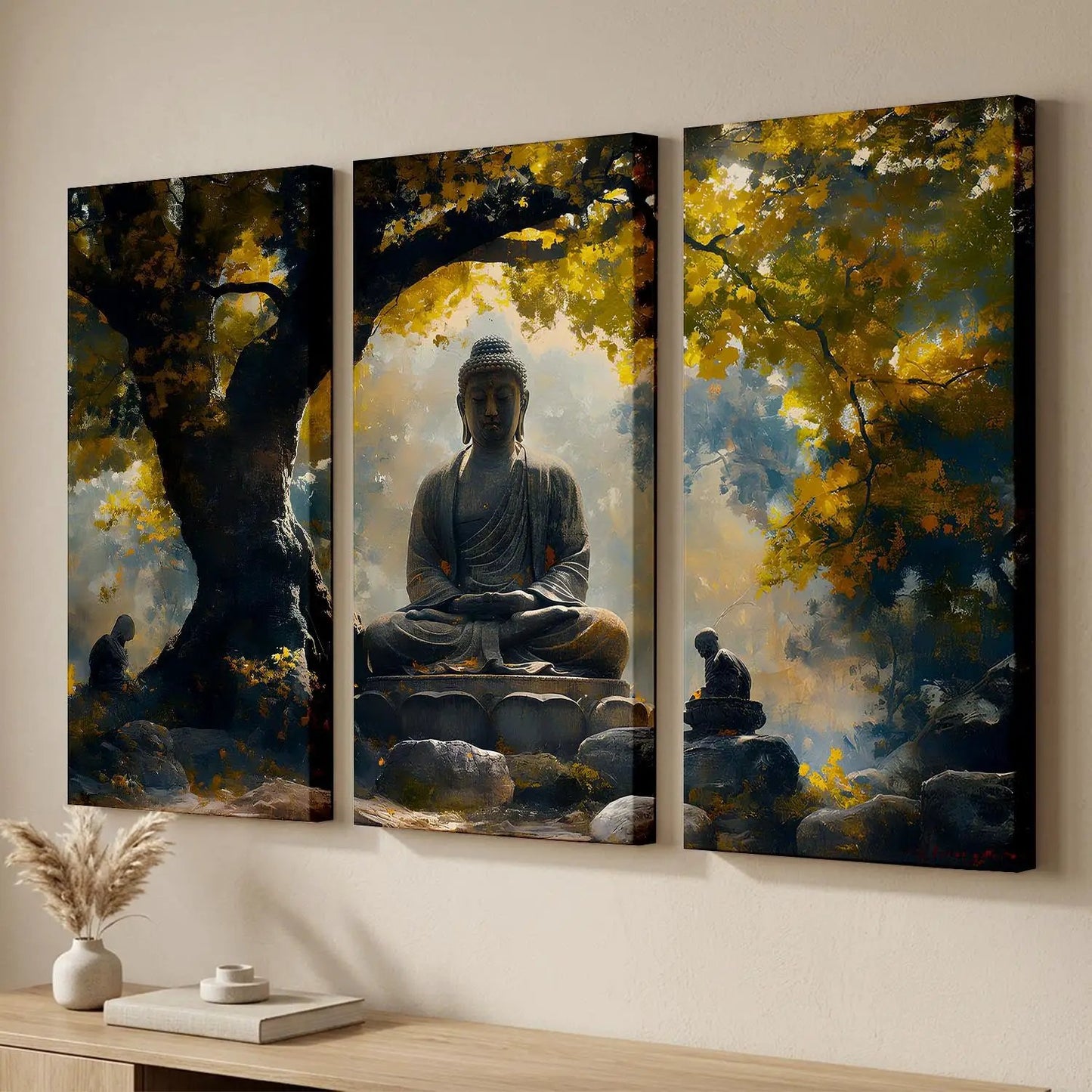Buddha Wall Art and Décor Canvas For Living Room