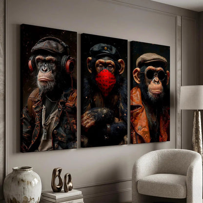 Cool Monkey Canvas For Home Décor And Living Room