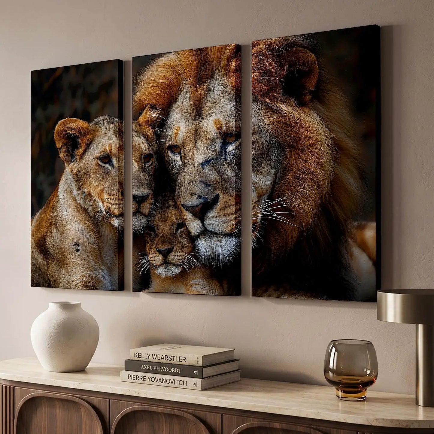 Beautiful lone Family Canvas For Home Décor And Living Room