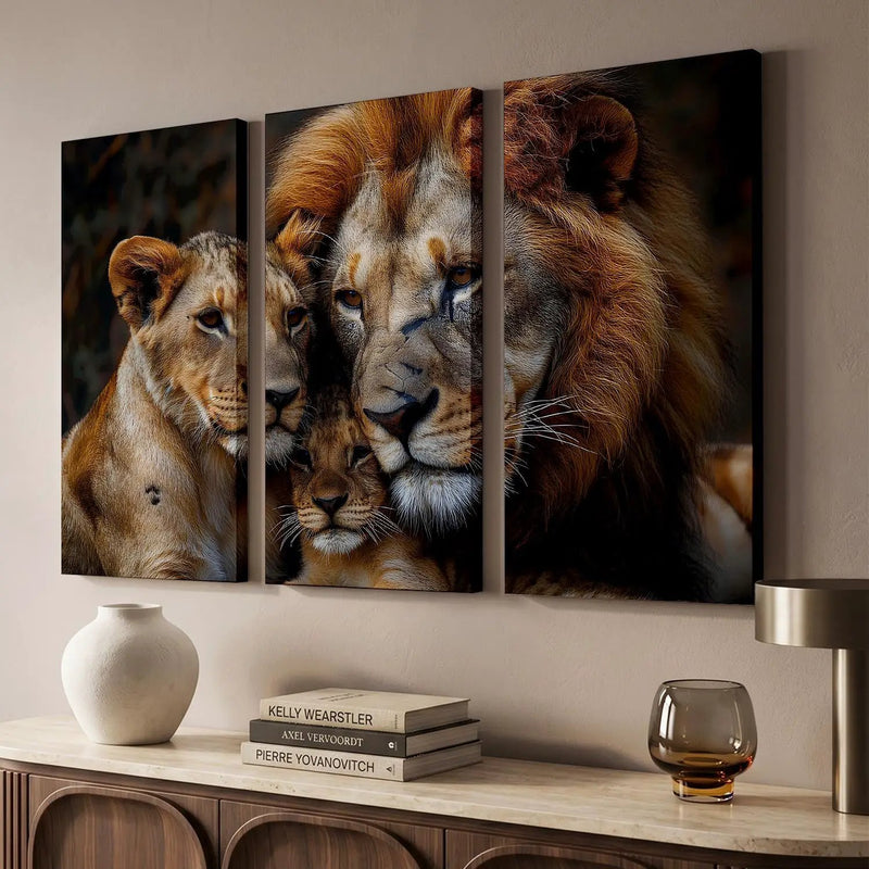 Beautiful lone Family Canvas For Home Décor And Living Room