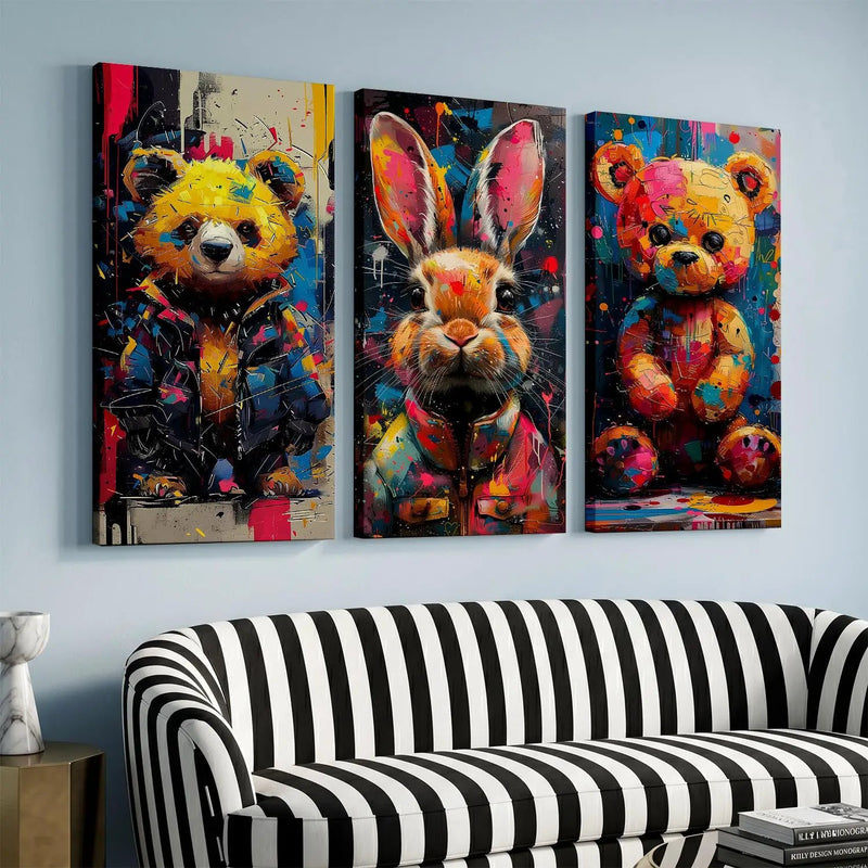Abstract Wall Canvas For Home Décor And Living Room