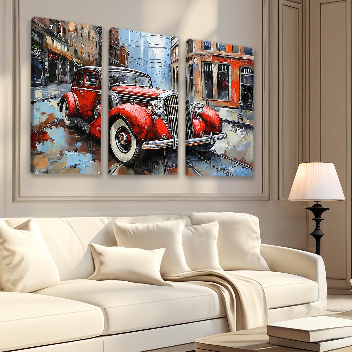 Modern Car Art Wall Canvas For Home Décor And Living Room