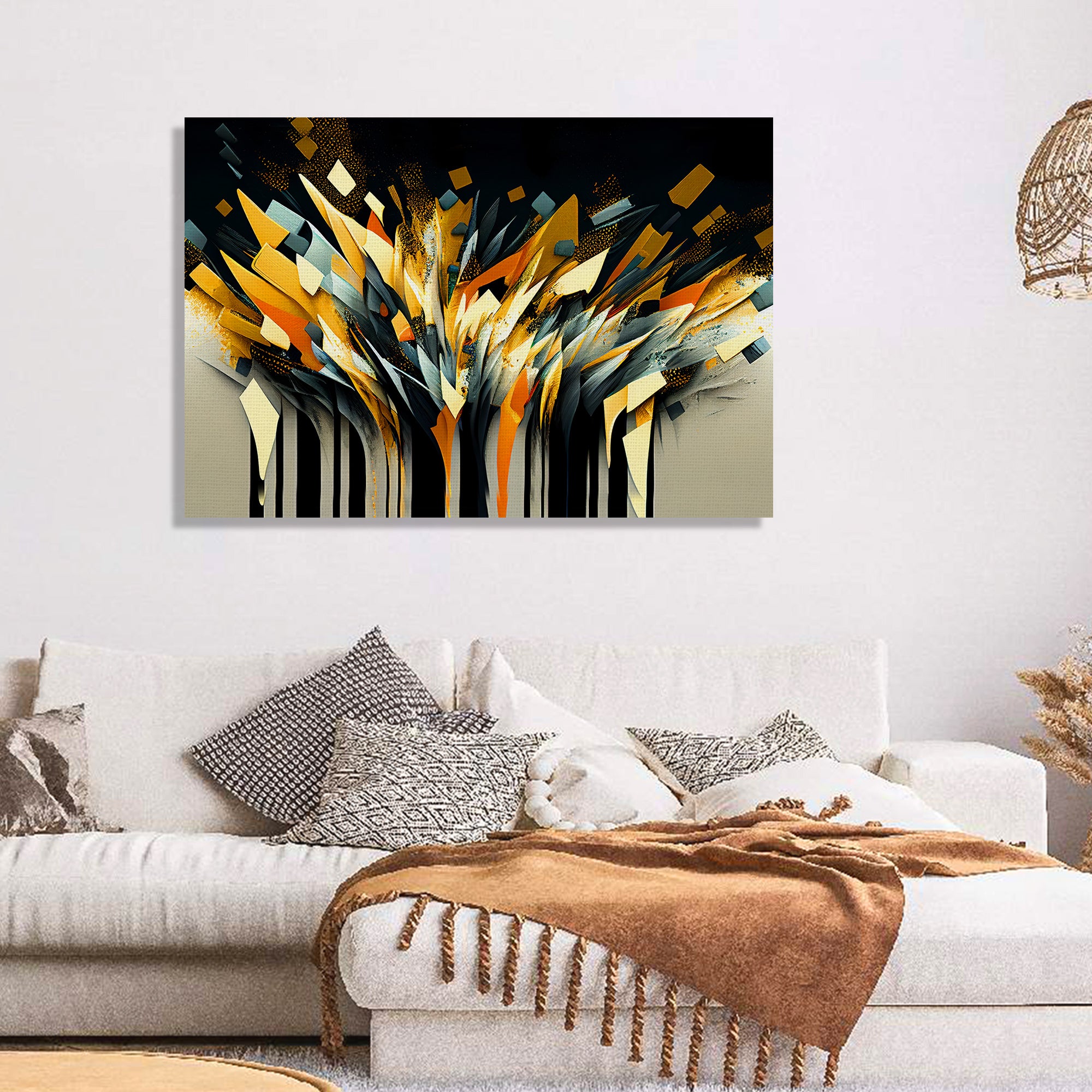 Modern art abstract deals painting