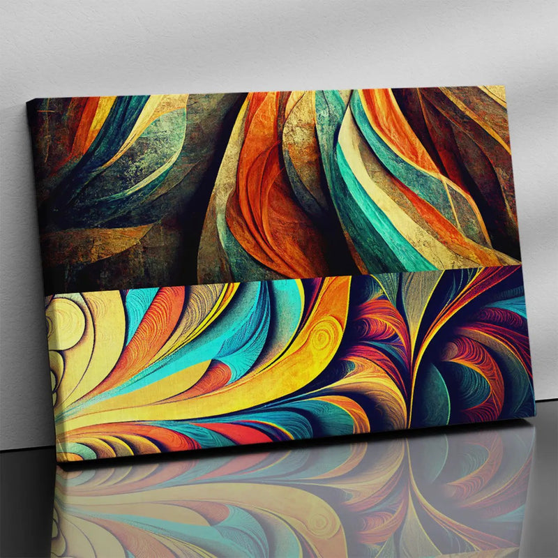 Beautiful Vibrant Colors Modern Art Painting for Home and Office Wall Decor-Kotart