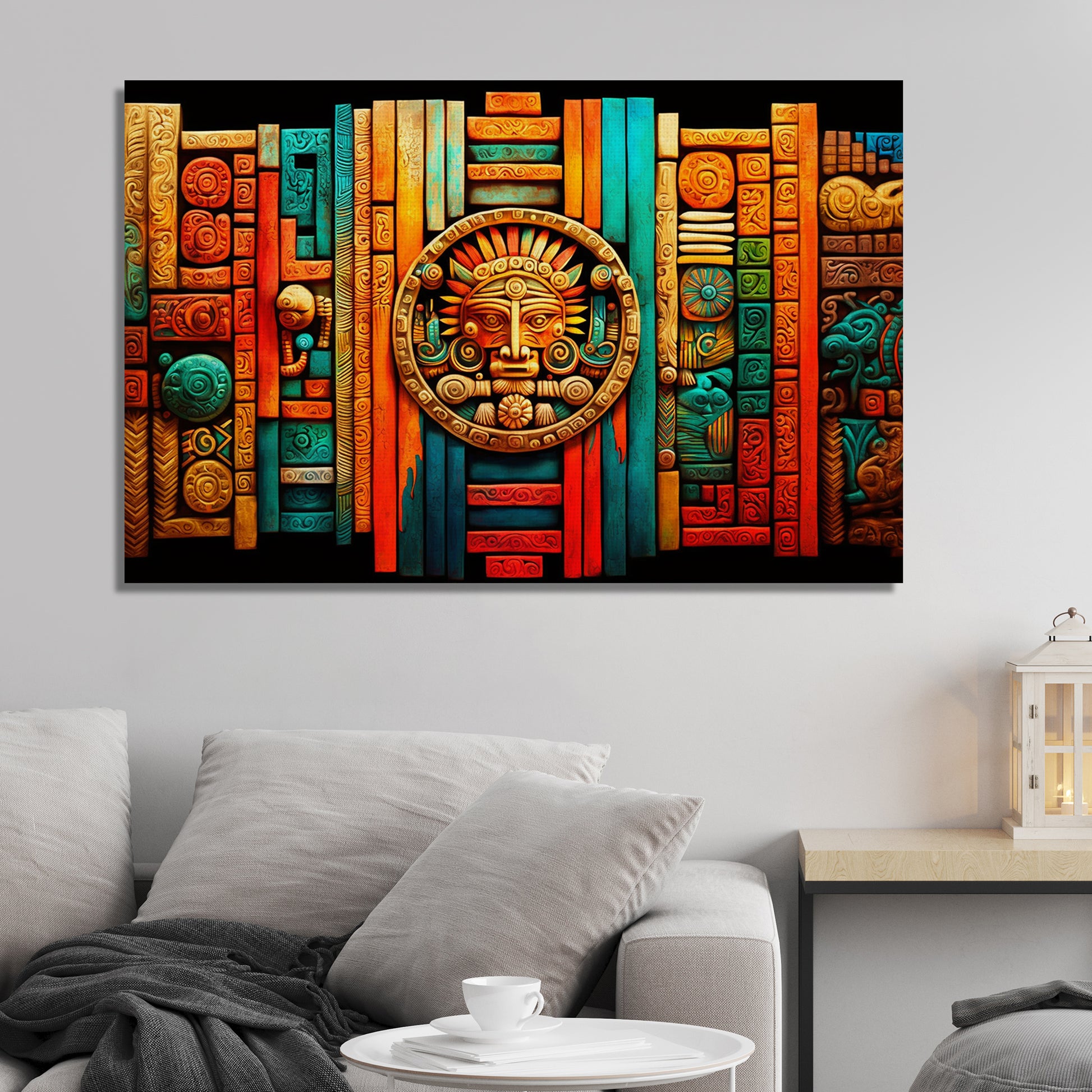 Colorful Modern Abstract Art Canvas for Home and Office Wall Decor-Kotart