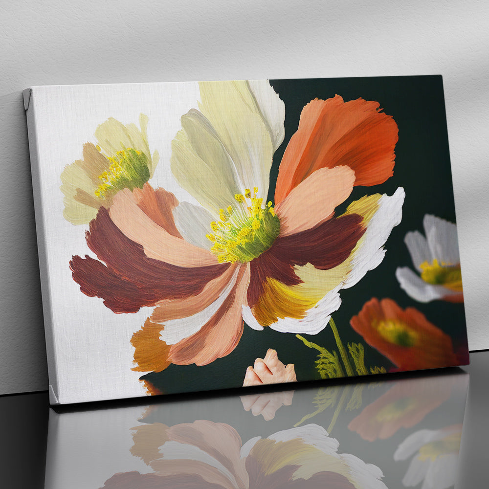 Modern Floral Art Canvas for Wall Decor-Kotart