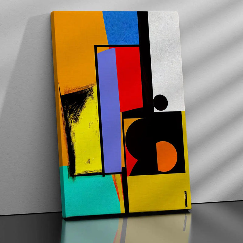 Vibrant Colors Abstract Modern Art Canvas Paintings-Kotart