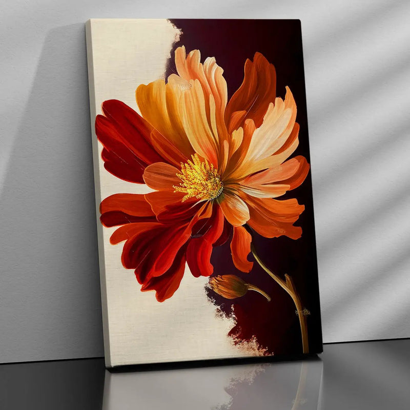 Abstract Floral Art Canvas Painting for Wall Decor-Kotart