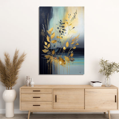 Nature Inspired Modern Art Canvas Painting - Abstract Art Canvas-Kotart