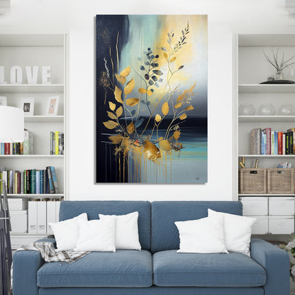 Nature Inspired Modern Art Canvas Painting - Abstract Art Canvas-Kotart