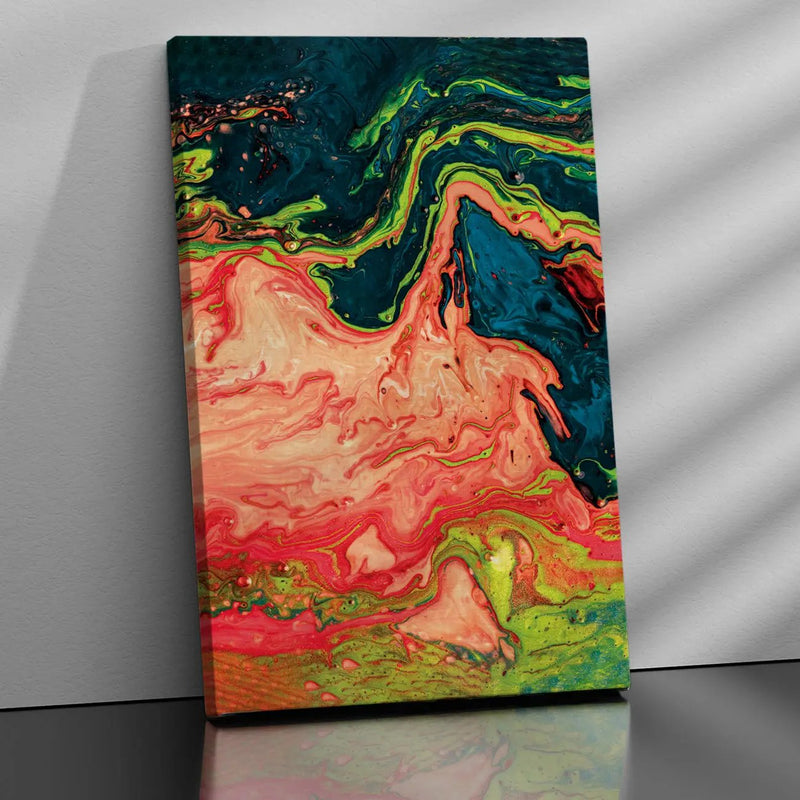 Vibrant Canvas Painting - Modern Abstract Art Canvas for Wall Decor-Kotart
