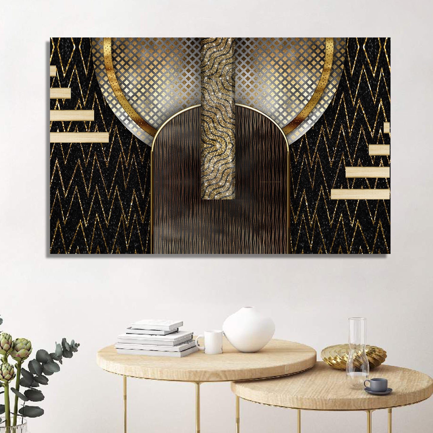 Modern Abstract Art Painting for Living Room Wall Decor-Kotart