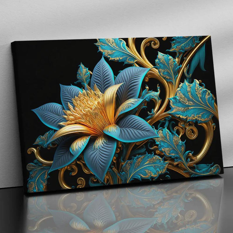 Abstract Canvas Paintings for Stylish Living Room Decor - Nature Inspired Canvas Painting-Kotart