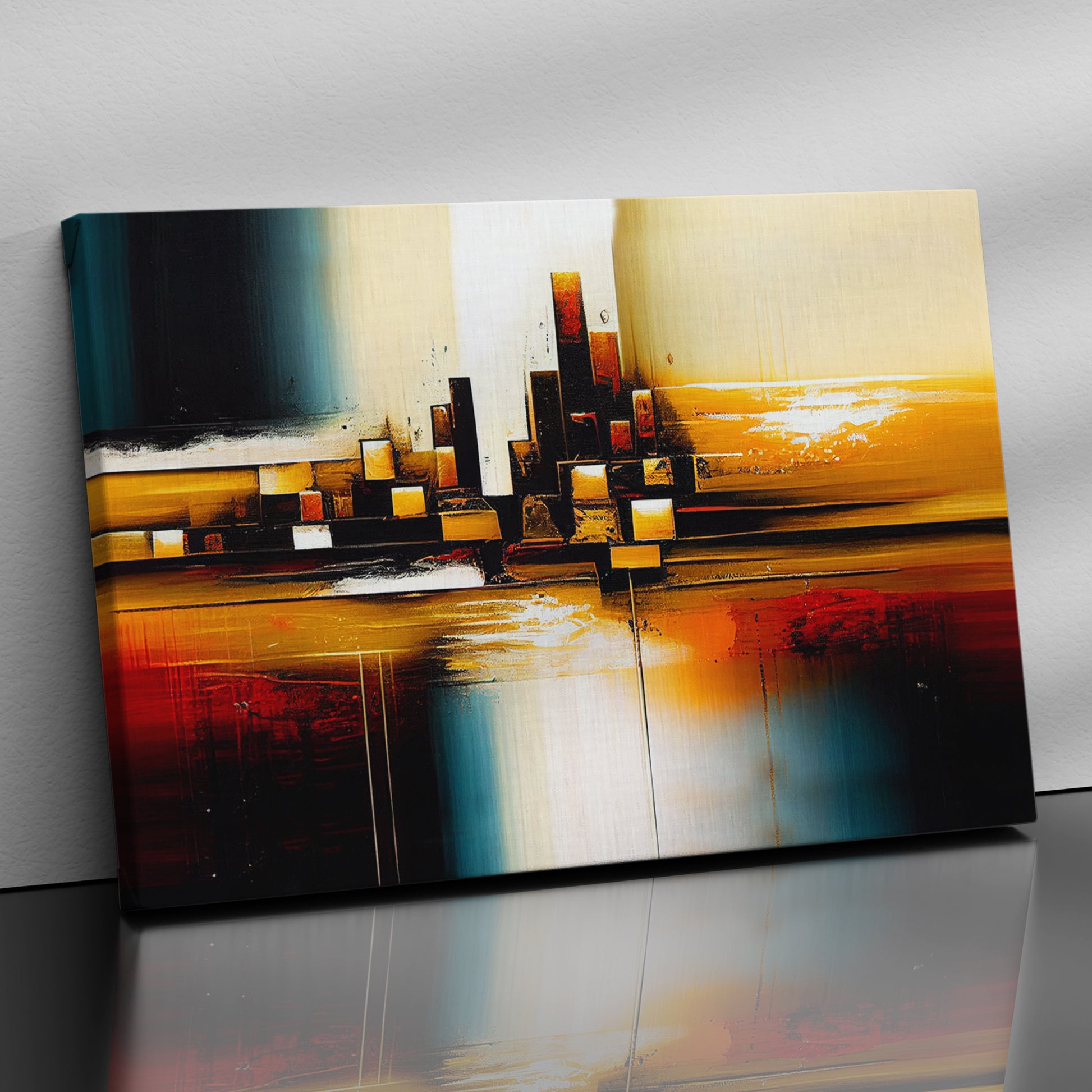 Modern Art Canvas Painting - Abstract Art Canvas for Living Room Wall Decor-Kotart