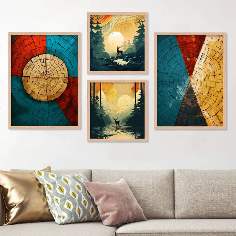 Modern Art Prints for Living Room Bedroom Home and Office Wall by Kotart store