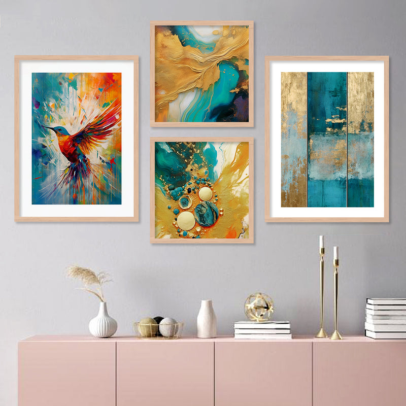 Beautiful Bird Art Painting for Home Wall Decoration-Kotart