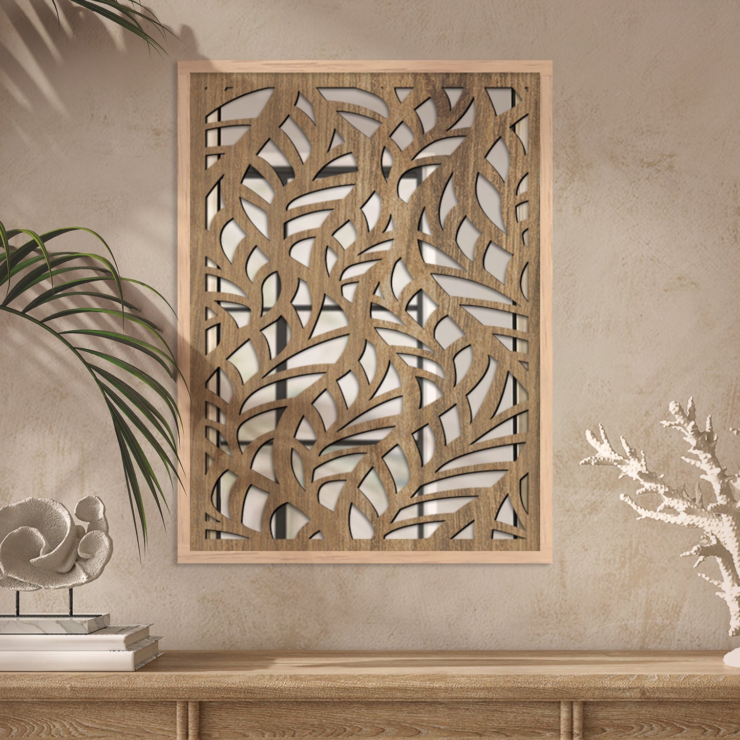 Jharokha Decorative Wall Mirrors For Living Room Decor-Kotart