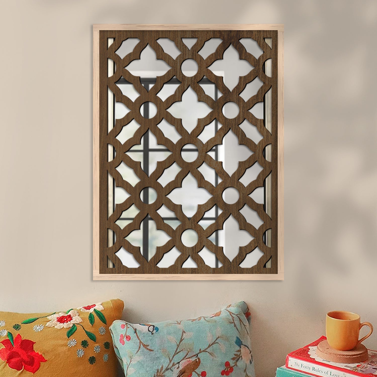 Decorative Wooden Wall Mirrors for Home Decor – Kotart